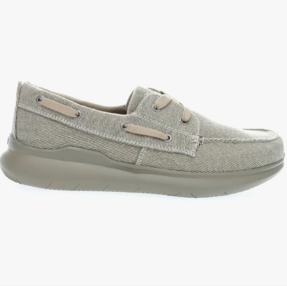 Propet Viasol Lace Men’s Size 11 Tan Casual Lace Up Shoe NIB Lightweight Comfort